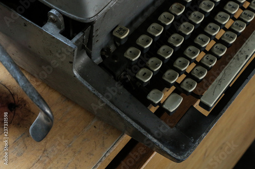 Typewriter old in Store vintage