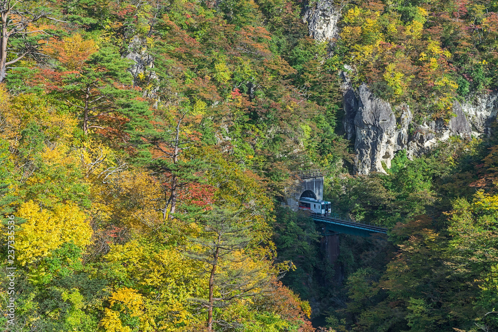 Naruko Gorge in autumn, Japan Naruko Gorge in autumn, Japan