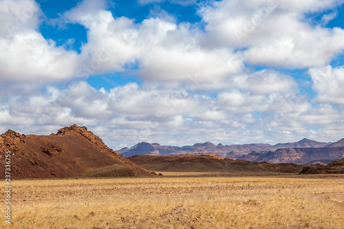 Damaraland  Namibia  a vast semi desert arid region in Namibia.