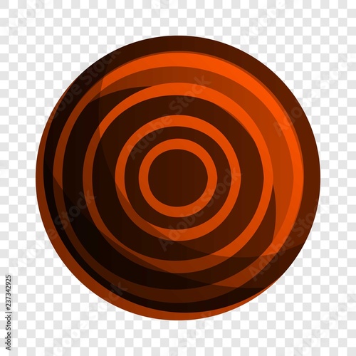 Dessert biscuit icon. Cartoon of dessert biscuit vector icon for web design  