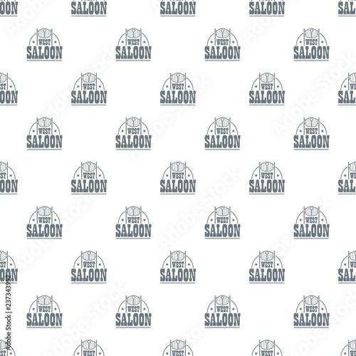 West saloon pattern vector seamless repeat for any web design