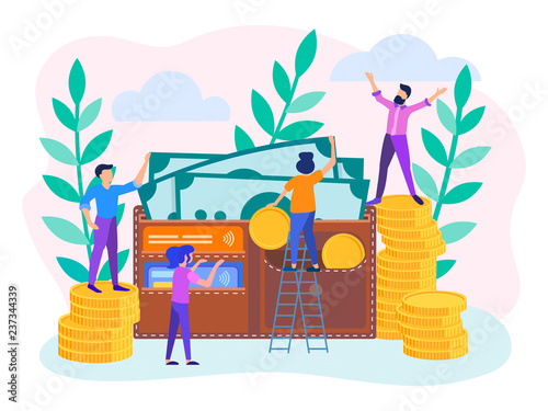 The Money turnover, Replenishment and Safety of the Purse or Account