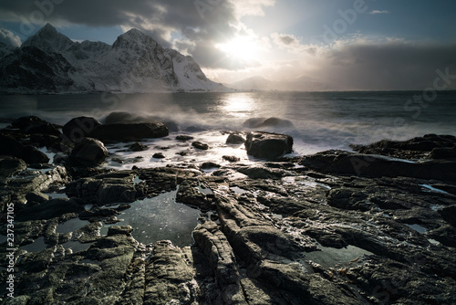 The coastal landscape of Norway