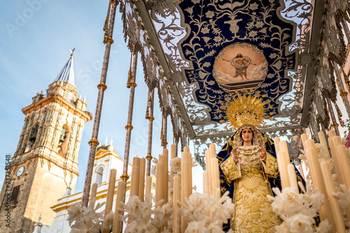 semana santa en Andalucía en Huelva imágenes bonito virgen