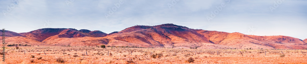 Mundi Mundi Ranges in Central Australia Mundi Mundi Ranges in Central Australia