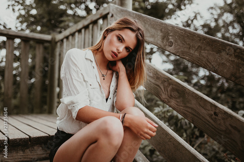 portrait of young woman