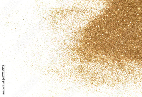 Background with gold glitter for your design