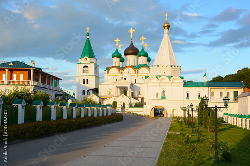 NIZHNY NOVGOROD, RUSSIA - MAY 25, 2018: Pechersky Ascension Monastery