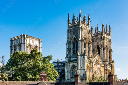 York Minster in North England is the cathedral of York and is one of the largest of it's kind in Northern Europe. It's also the seat of the Archbishop of York photo