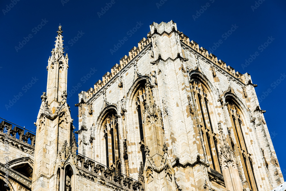 York Minster in North England is the cathedral of York and is one of the largest of it's kind in Northern Europe. It's also the seat of the Archbishop of York