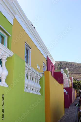 colorful house, cape town
