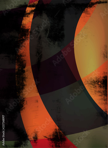 Fashion screen saver bright trendy colors with scratched background
