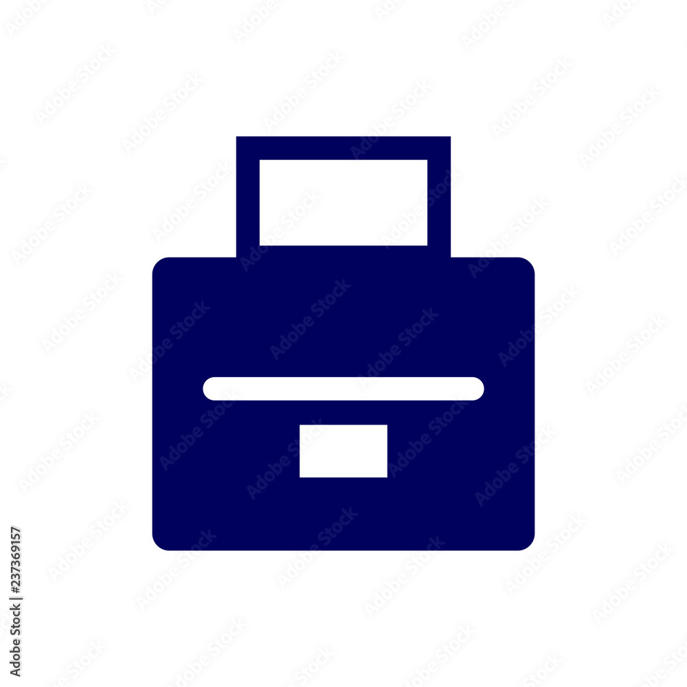 Flat Icon Business, White Background Flat Icon Business, White Background