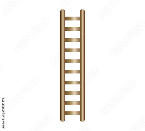 ladder isolated on white background