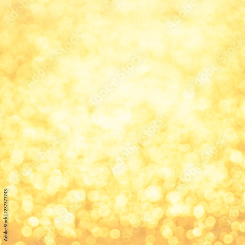 Golden Christmas or New Year festive background