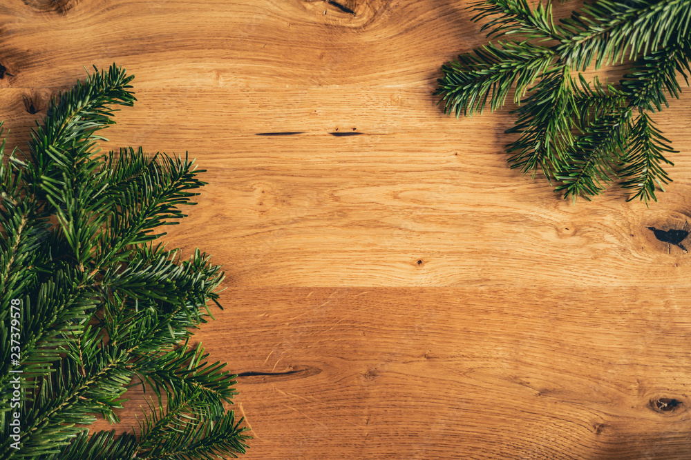 Christmas background with fir tree, blank frame. Christmas background with fir tree, blank frame.