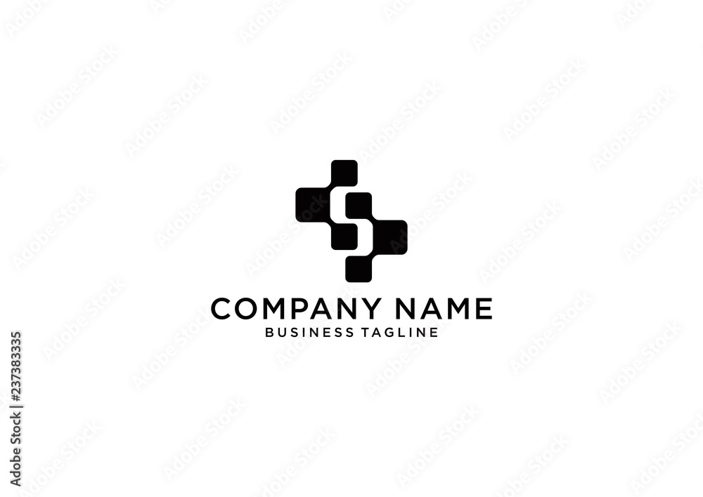 Obraz premium Square Logo