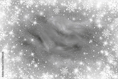 Snow frost Effect . Abstrac...