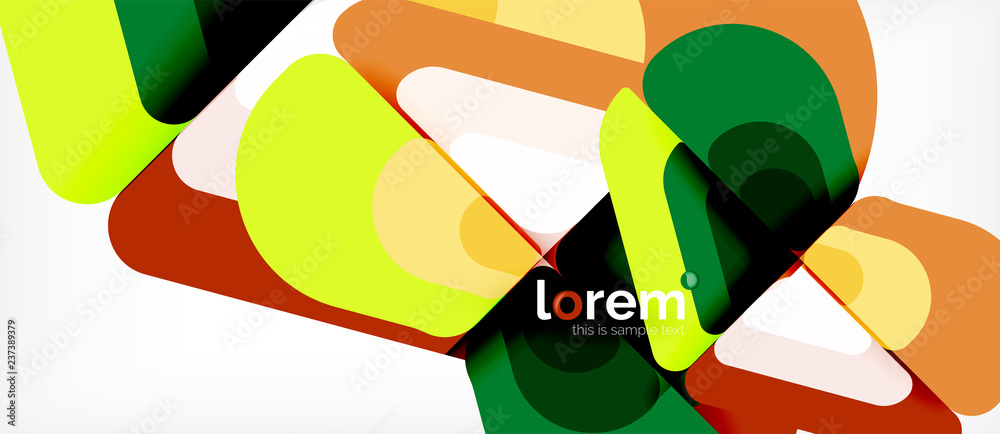 Geometric abstract background Geometric abstract background