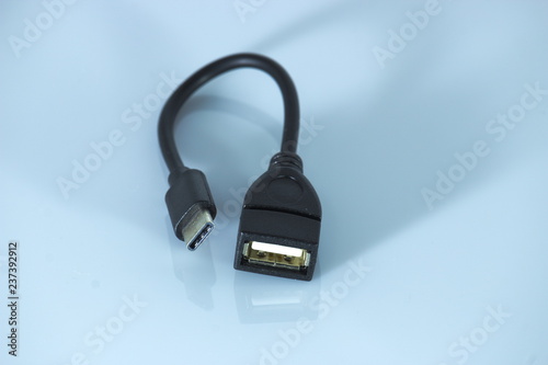 Micro USB-C Male USB Female OTG Adapting Cable