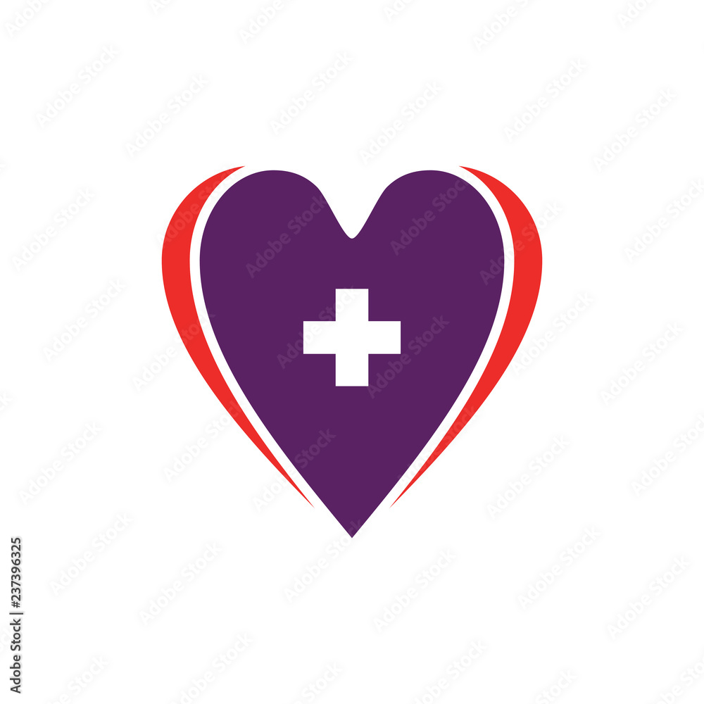 Medical letter logo design vector template Medical letter logo design vector template