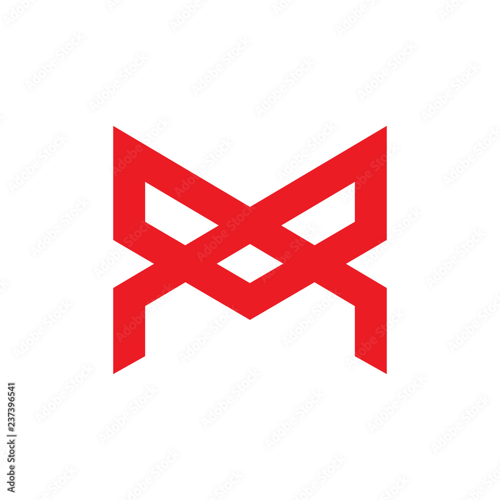 Obraz premium M letter logo design vector template