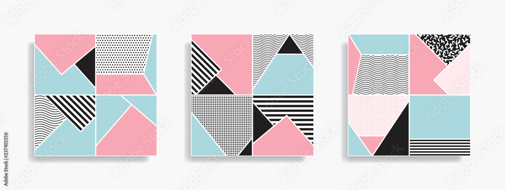Abstract geometric seamless pattern Abstract geometric seamless pattern