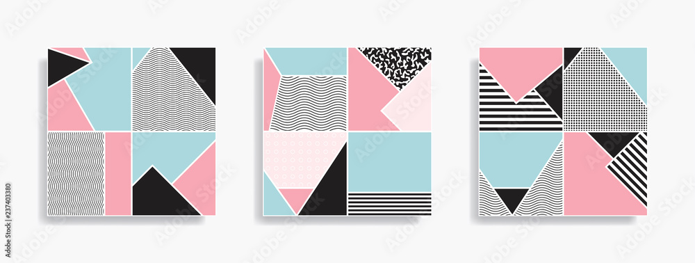 Abstract geometric seamless pattern Abstract geometric seamless pattern