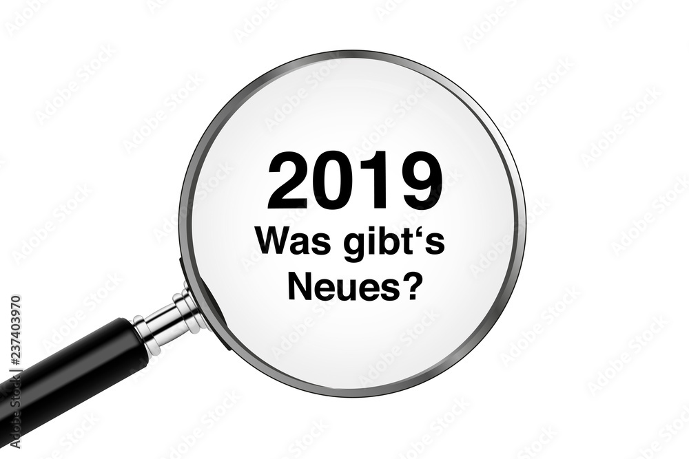 Lupe sucht/findet - 2019 - Was gibt's Neues Lupe sucht/findet - 2019 - Was gibt's Neues