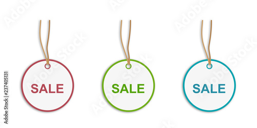 Sticker Set - Hängende Schildchen - SALE