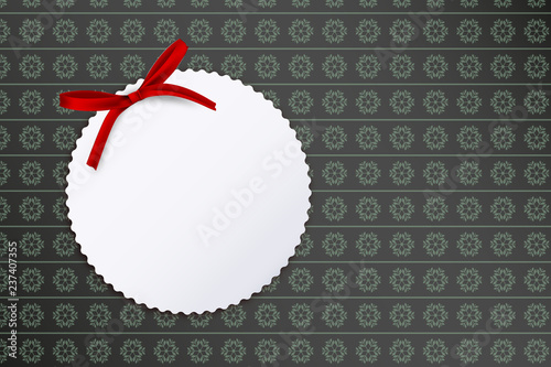 Geschenk Vorlage - Schneeflocken