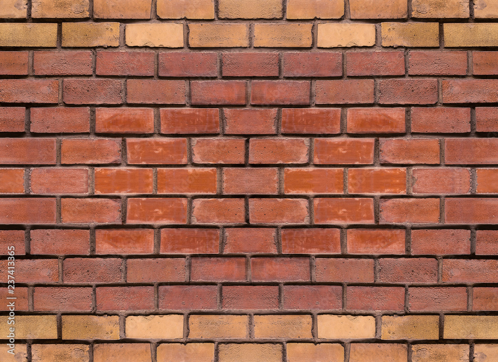 horizontal row of yellow brown bricks symmetrical background design urban bright pattern base loft style horizontal row of yellow brown bricks symmetrical background design urban bright pattern base loft style