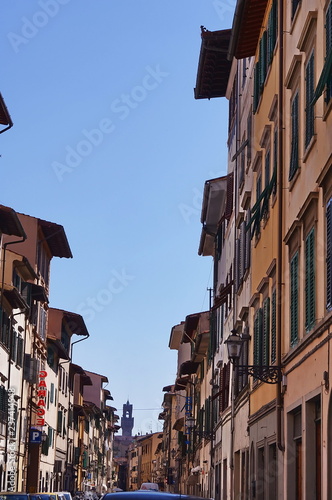 Palazzuolo street, Florence, Italy photo