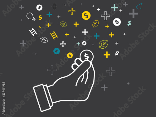 investment business conceptual