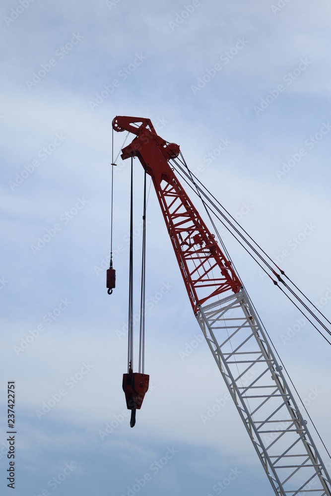 Developing countries rely on machinery for their work.Crane is a machine used in construction. Developing countries rely on machinery for their work.Crane is a machine used in construction.