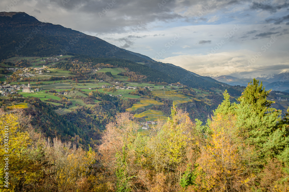 Eisacktal Southtyrol Italy Autumn