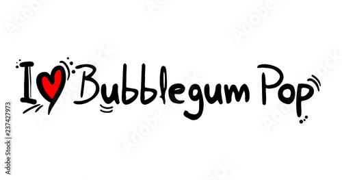 Bubblegum Pop music style