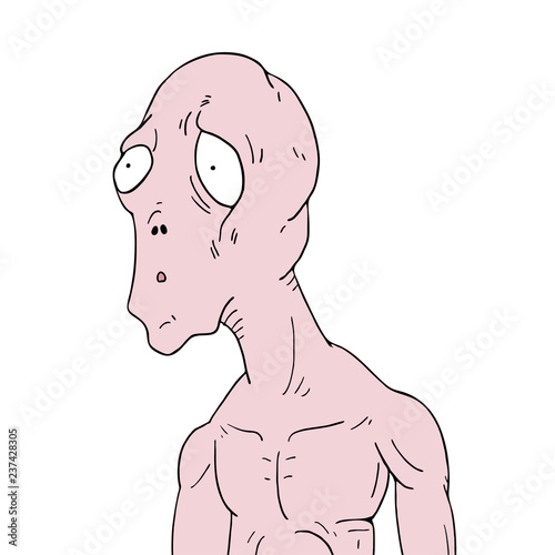 original ugly man draw