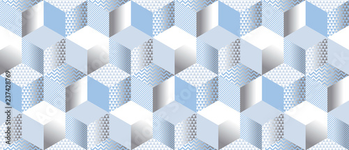 Cold colors New Year abstra...