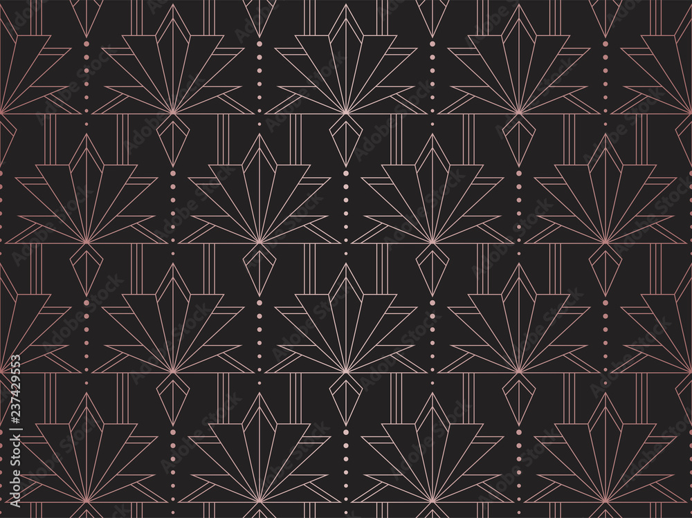 Vector floral damask seamless pattern. Elegant abstract art nouveau background. Classic flower motif texture. Vector floral damask seamless pattern. Elegant abstract art nouveau background. Classic flower motif texture.