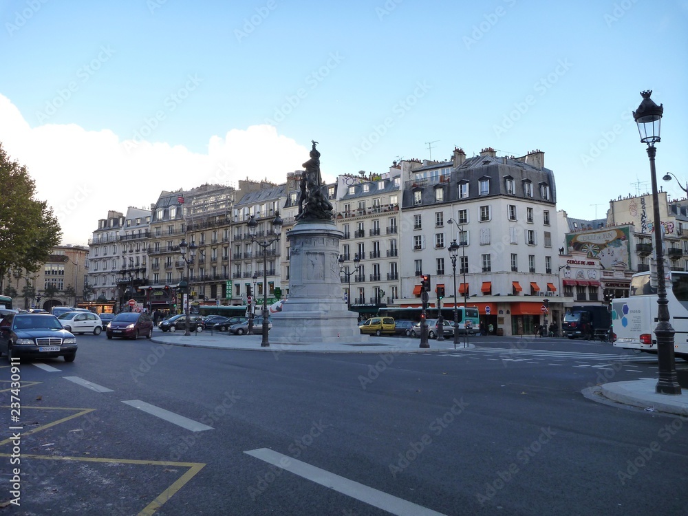 Place Clichy 17e, Paris, France