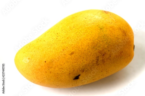 Yellow mango whole fruit