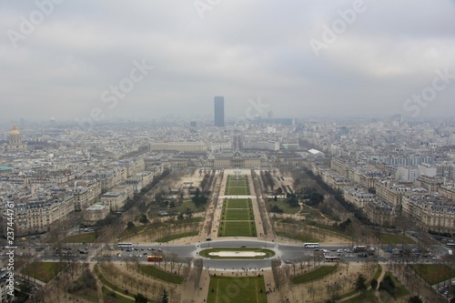 View From Eiffel Tower in Paris, France © Patrick