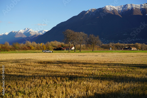 Landscape in the mountains, Ascona, Switzerland