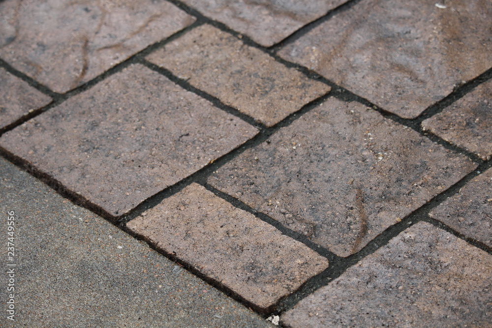 Stone pavement background texture