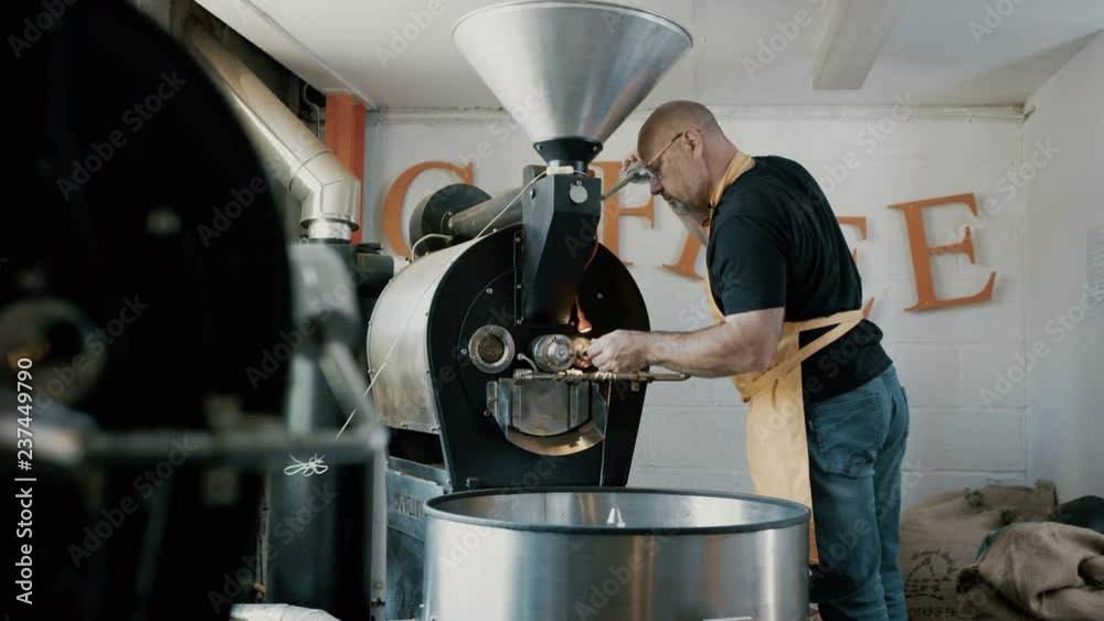 Coffee Roasting Facility and Staff Coffee Roasting Facility and Staff