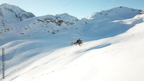 Flying in the French Alps