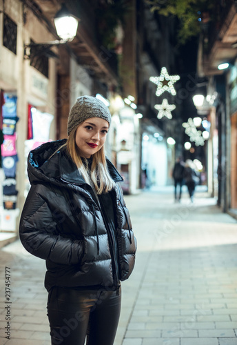 Portrait of Girl in winter