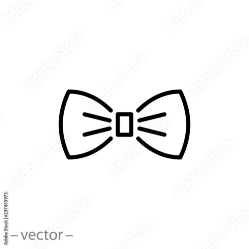 bowtie icon vector