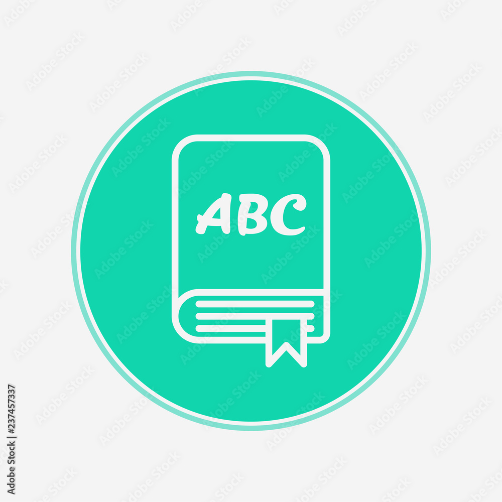 Book vector icon sign symbol Book vector icon sign symbol